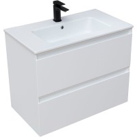 Тумба под раковину Allen Brau Eclipse 1.E1002.WM 2.0, 80 см, подвесная, белый матовый