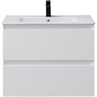 Тумба под раковину Allen Brau Eclipse 1.E1002.WM 2.0, 80 см, подвесная, белый матовый