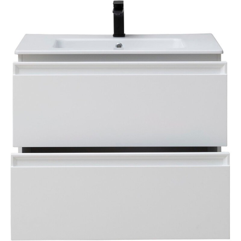 Тумба под раковину Allen Brau Eclipse 1.E1002.WM 2.0, 80 см, подвесная, белый матовый