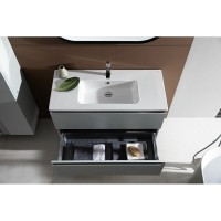 Тумба под раковину Allen Brau Eclipse 1.E1003.PWM 2.0, 100 см, подвесная, папирус матовый