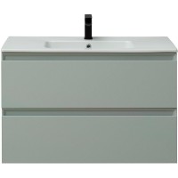 Тумба под раковину Allen Brau Eclipse 1.E1003.PWM 2.0, 100 см, подвесная, папирус матовый