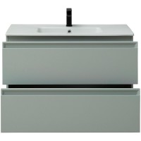 Тумба под раковину Allen Brau Eclipse 1.E1003.PWM 2.0, 100 см, подвесная, папирус матовый