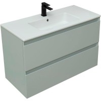 Тумба под раковину Allen Brau Eclipse 1.E1003.PWM 2.0, 100 см, подвесная, папирус матовый