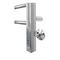 Полотенцесушитель электрический Domoterm Куба П10 500x1000 EK R, ширина 50 см, высота 100 см, подключение справа, хром
