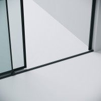 Душевая дверь Grossman Galaxy 100.K33.01.110.21.00, 110 см, стекло прозрачное, профиль черный матовый