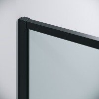 Душевая дверь Grossman Galaxy 100.K33.01.110.21.00, 110 см, стекло прозрачное, профиль черный матовый