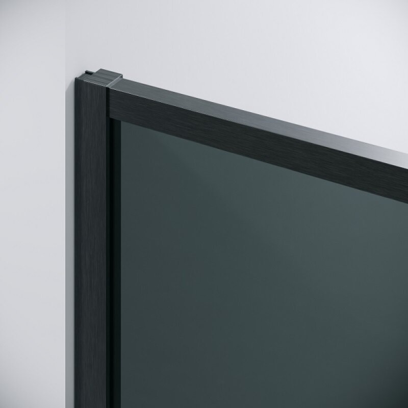 Душевая дверь Grossman Galaxy 100.K33.01.120.42.10, 120 см, стекло тонированное, профиль графит сатин