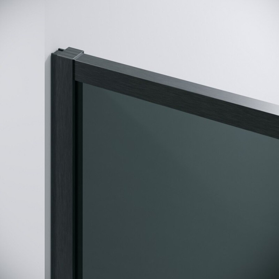 Душевая дверь Grossman Galaxy 100.K33.01.120.42.10, 120 см, стекло тонированное, профиль графит сатин