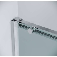 Душевая дверь Grossman Galaxy 100.K33.01.130.10.00, 130 см, стекло прозрачное, профиль хром