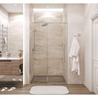 Душевая дверь Grossman Galaxy 100.K33.01.140.10.00, 140 см, стекло прозрачное, профиль хром