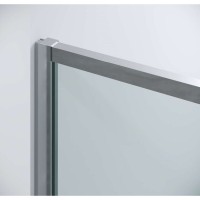 Душевая дверь Grossman Galaxy 100.K33.01.140.10.00, 140 см, стекло прозрачное, профиль хром