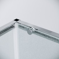 Душевая дверь Grossman Galaxy 100.K33.01.140.10.02, 140 см, стекло шиншилла, профиль хром