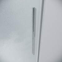 Душевая дверь Grossman Galaxy 100.K33.01.140.10.02, 140 см, стекло шиншилла, профиль хром