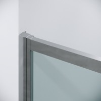 Душевая дверь Grossman Cosmo 100.K33.02.100.10.00, 100 см, стекло прозрачное, профиль хром