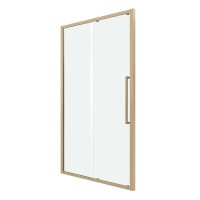 Душевая дверь Grossman Cosmo 100.K33.02.100.32.00, 100 см, стекло прозрачное, профиль золото сатин