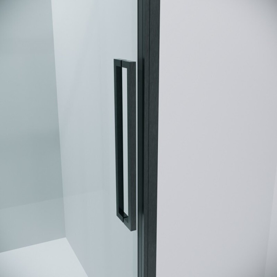 Душевая дверь Grossman Cosmo 100.K33.02.110.42.00, 110 см, стекло прозрачное, профиль графит сатин