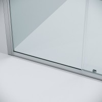 Душевая дверь Grossman Cosmo 100.K33.02.120.10.00, 120 см, стекло прозрачное, профиль хром