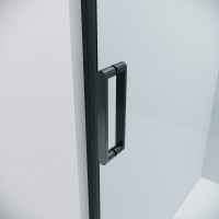 Душевая дверь Grossman Classic 100.K33.04.100.42.00, 100 см, стекло прозрачное, профиль графит сатин