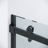 Душевая дверь Grossman Classic 100.K33.04.100.42.00, 100 см, стекло прозрачное, профиль графит сатин