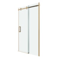 Душевая дверь Grossman Classic 100.K33.04.110.32.00, 110 см, стекло прозрачное, профиль золото сатин