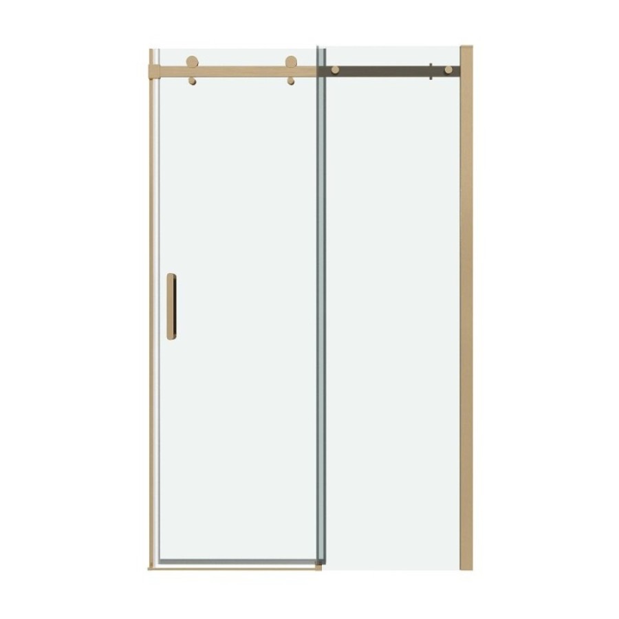 Душевая дверь Grossman Classic 100.K33.04.110.32.00, 110 см, стекло прозрачное, профиль золото сатин