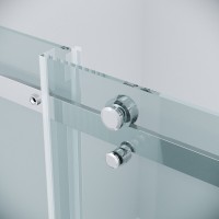 Душевая дверь Grossman Classic 100.K33.04.120.10.00, 120 см, стекло прозрачное, профиль хром