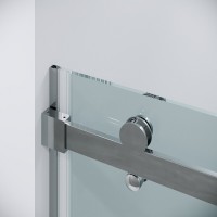 Душевая дверь Grossman Classic 100.K33.04.120.10.00, 120 см, стекло прозрачное, профиль хром