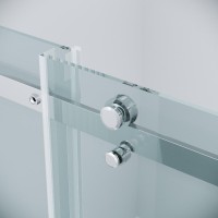 Душевая дверь Grossman Classic 100.K33.04.150.10.00, 150 см, стекло прозрачное, профиль хром