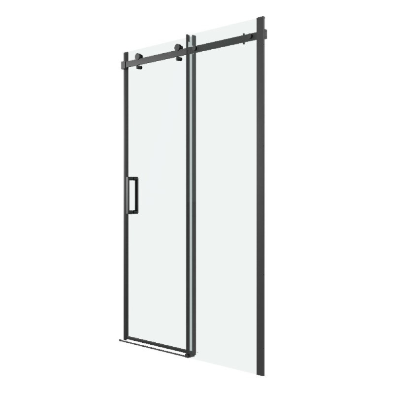 Душевая дверь Grossman Classic 100.K33.04.150.21.00, 150 см, стекло прозрачное, профиль черный матовый