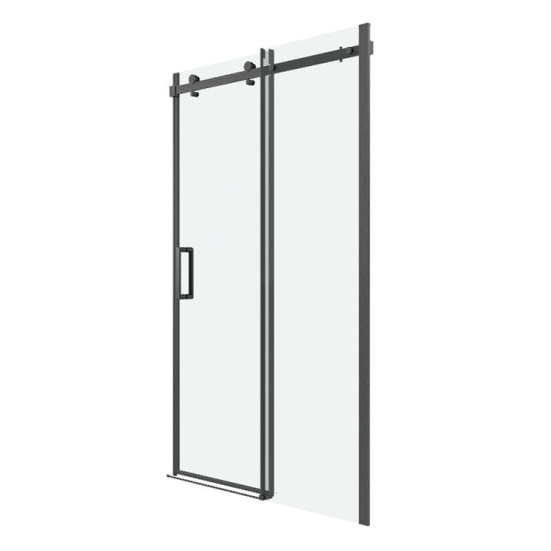 Душевая дверь Grossman Classic 100.K33.04.150.42.00, 150 см, стекло прозрачное, профиль графит сатин