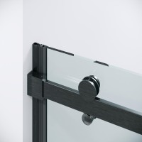 Душевая дверь Grossman Classic 100.K33.04.150.42.00, 150 см, стекло прозрачное, профиль графит сатин