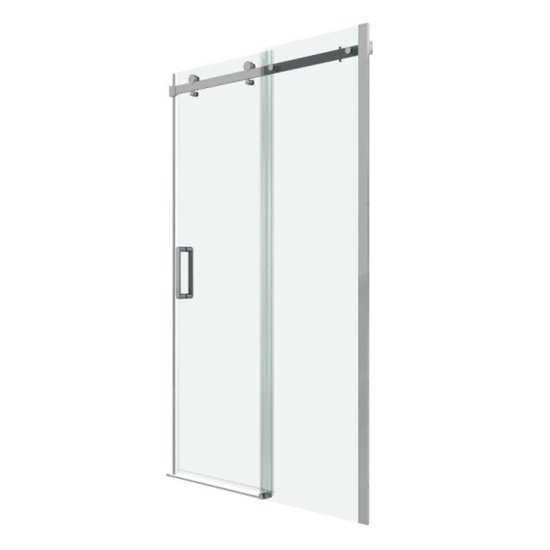 Душевая дверь Grossman Classic 100.K33.04.160.10.00, 160 см, стекло прозрачное, профиль хром