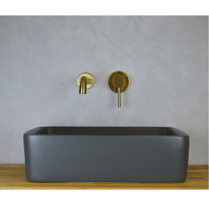 Раковина-чаша Bronze de Luxe Scandi 1010-GM, 48 см, керамика, цвет серый