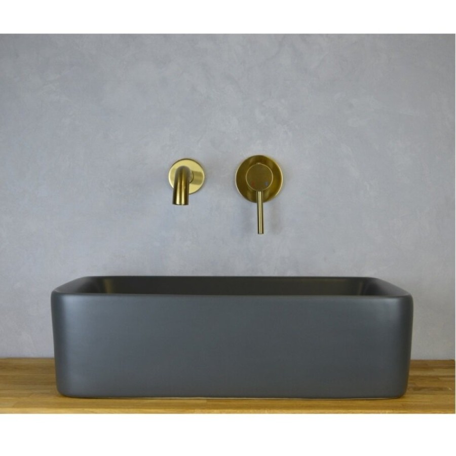 Раковина-чаша Bronze de Luxe Scandi 1010-GM, 48 см, керамика, цвет серый