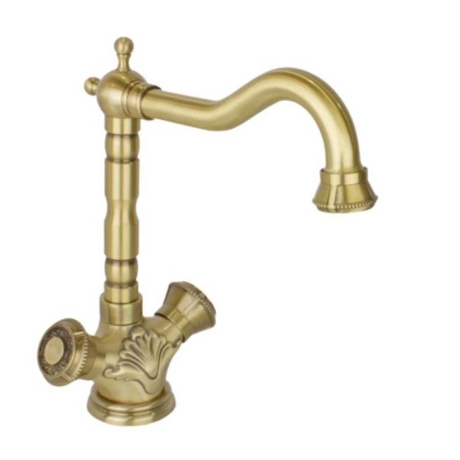 Смеситель для раковины Bronze de Luxe Royal 10105, цвет бронза