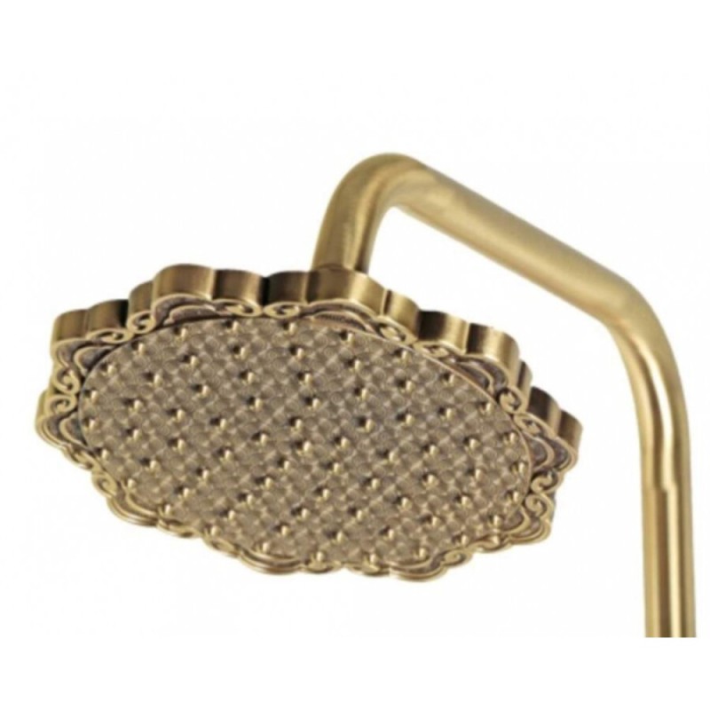 Душевая система Bronze De Luxe Windsor, с изливом, бронза, 10120DF/1