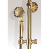 Душевая система Bronze De Luxe Цветок 10120PF с изливом