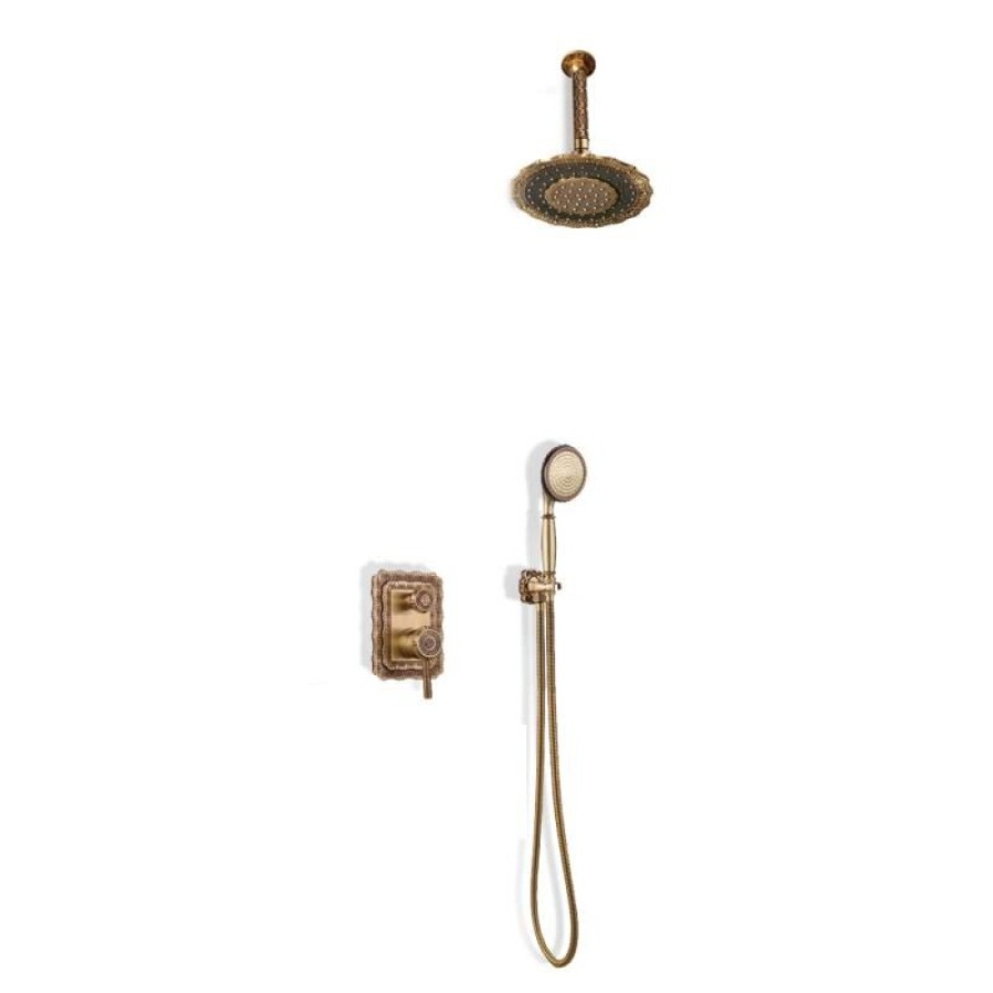 Душевая система Bronze De Luxe Windsor, бронза, 10138/1DF