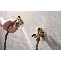 Гигиенический душ Bronze de Luxe Royal 10235, кран без смешивания, на подготовленную воду, бронза