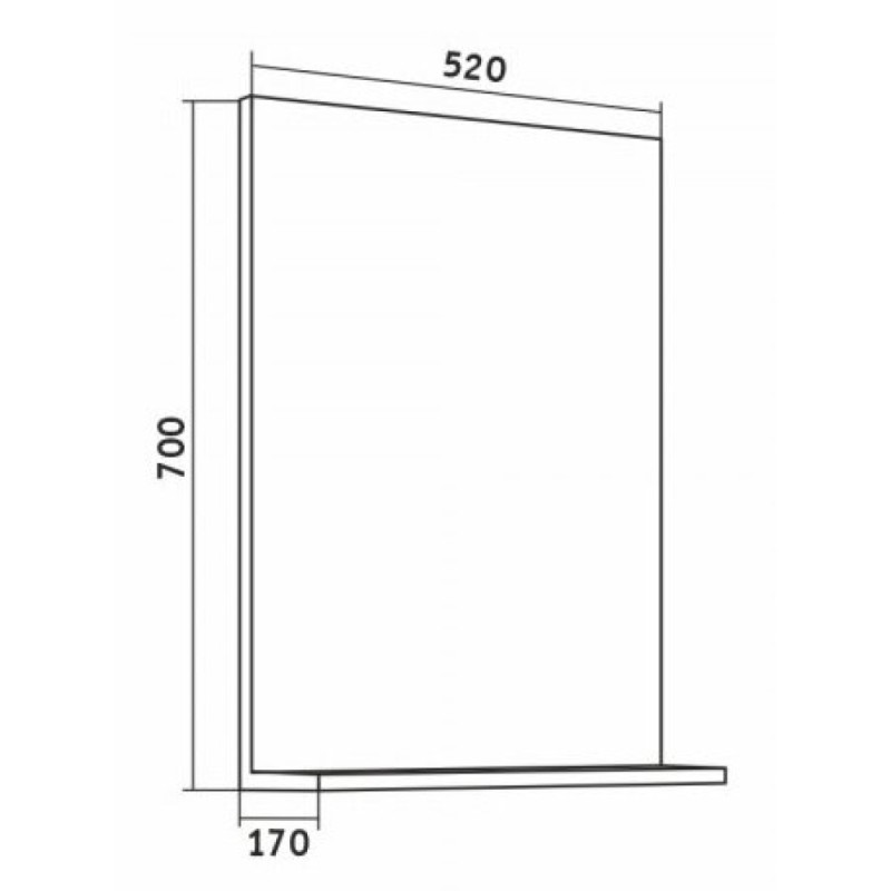 Комплект мебели Grossman Eco Line 105205 ЭКО-52 3 в 1, белый