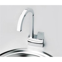 Смеситель WasserKRAFT Aller 1067 для кухни с поворотным изливом, хром