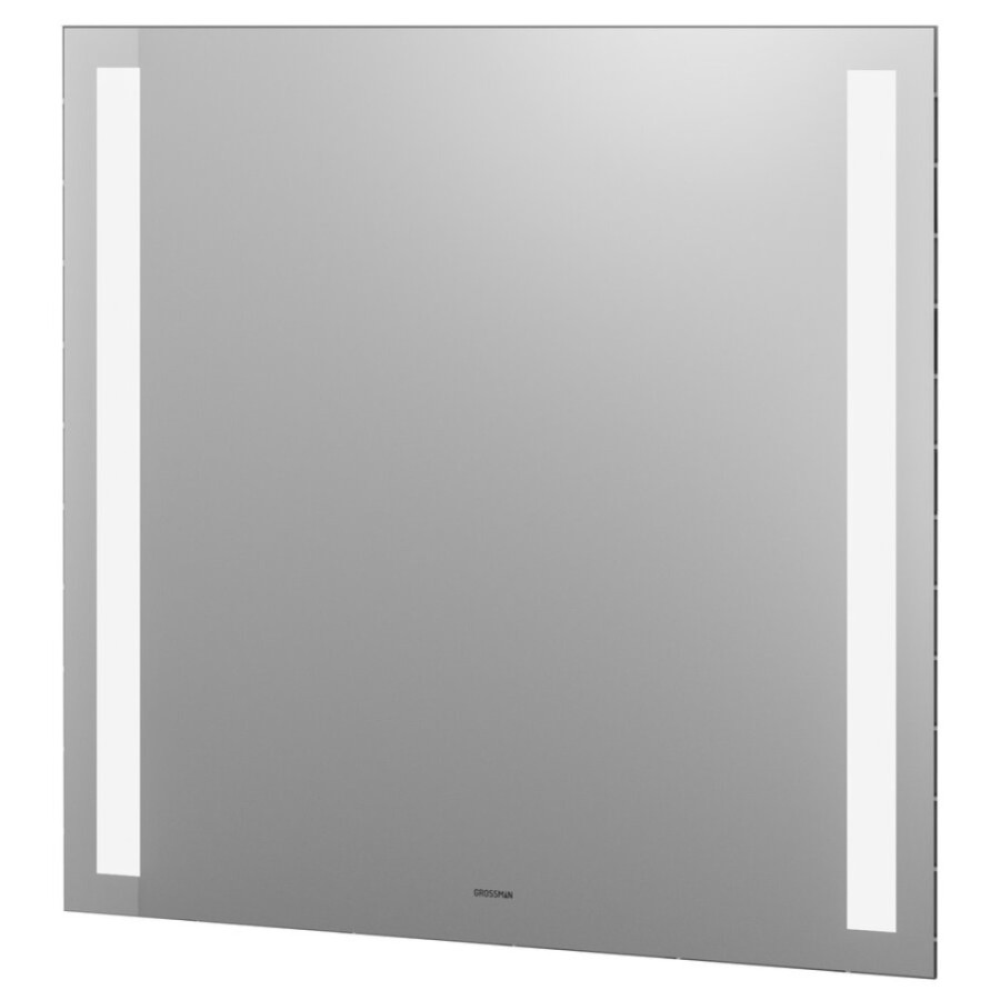 Зеркало Grossman Norma 80 x 70 см с подсветкой, механический выключатель, 108070