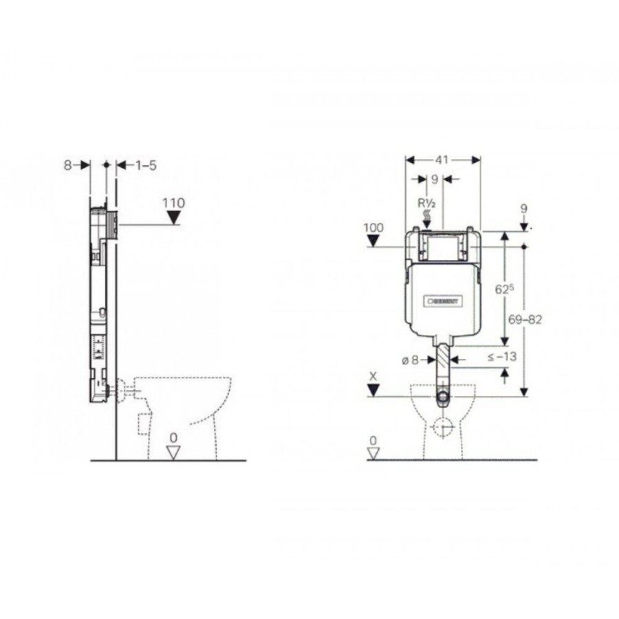 Бачок Geberit Sigma 109.791.00.1