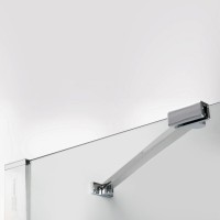 Душевой уголок WasserKRAFT Aller Black Matt L/R, 120 х 100 см, стекло прозрачное, 10H10LBLACK MATT/10H10RBLACK MATT