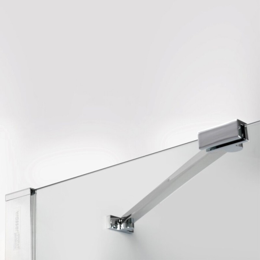 Душевой уголок WasserKRAFT Aller Black Matt L/R, 120 х 100 см, стекло прозрачное, 10H10LBLACK MATT/10H10RBLACK MATT