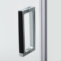 Душевой уголок WasserKRAFT Aller Black Matt L/R, 120 х 100 см, стекло прозрачное, 10H10LBLACK MATT/10H10RBLACK MATT