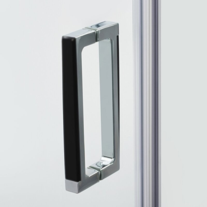 Душевой уголок WasserKRAFT Aller Black Matt L/R, 120 х 100 см, стекло прозрачное, 10H10LBLACK MATT/10H10RBLACK MATT