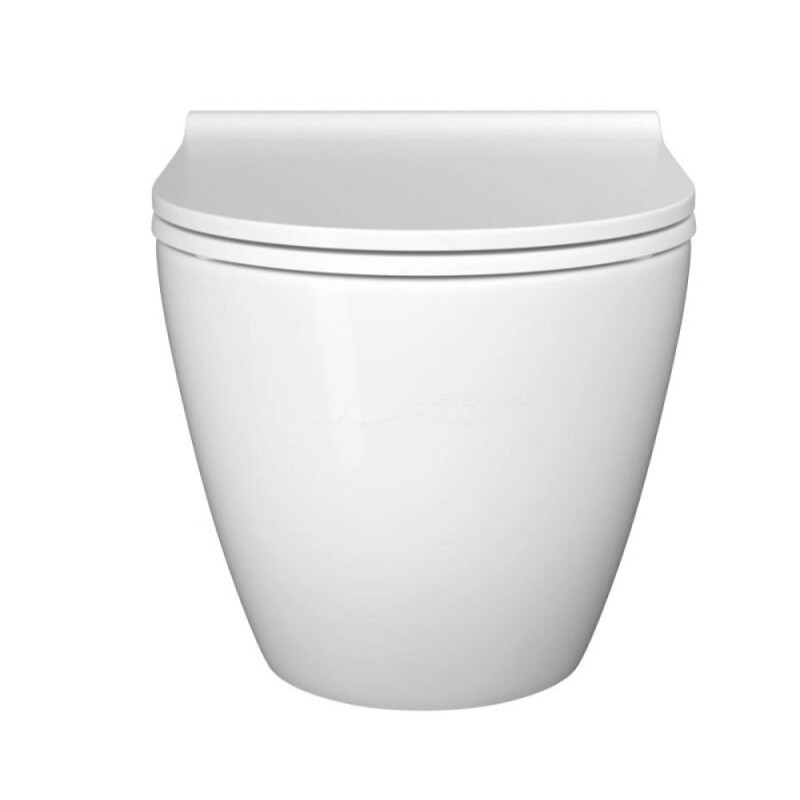Инсталляция WasserKRAFT 10TLT.010.ME.CH02.H002, с подвесным безободковым унитазом Mindel, крышка микролифт, клавиша хром