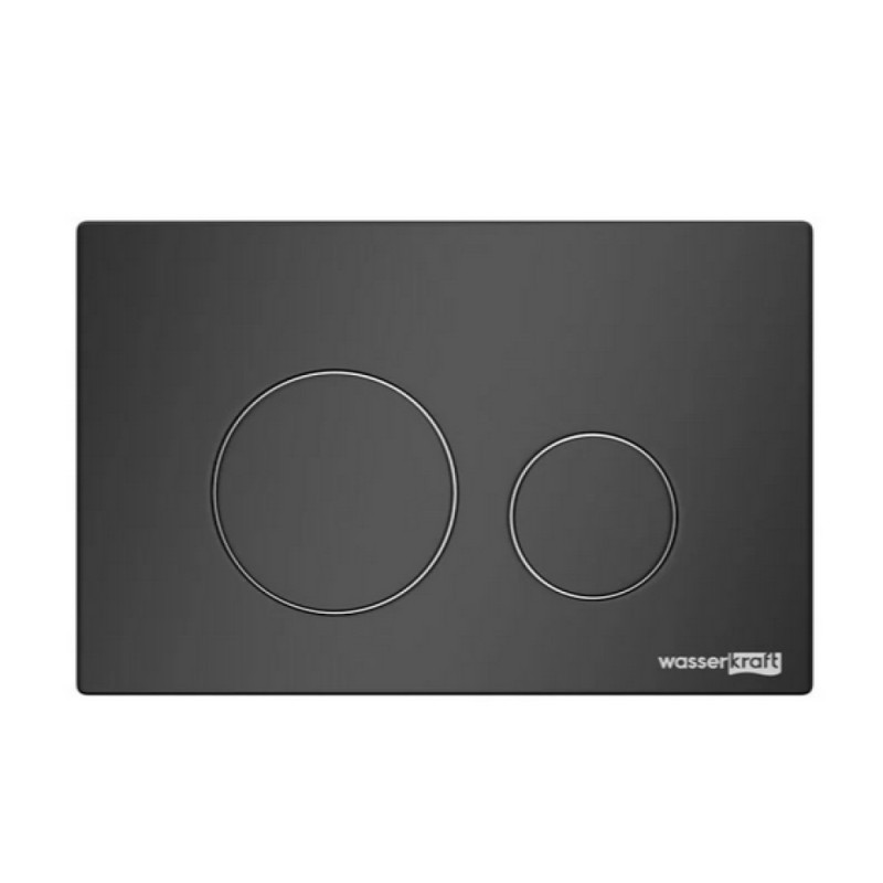 Инсталляция WasserKRAFT 10TLT.010.ME.MB02.H002, с подвесным безободковым унитазом Mindel, крышка микролифт, клавиша черная матовая