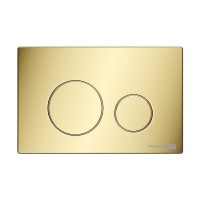 Инсталляция WasserKRAFT 10TLT.010.ME.PG02.H002, с подвесным безободковым унитазом Mindel, крышка микролифт, клавиша золото